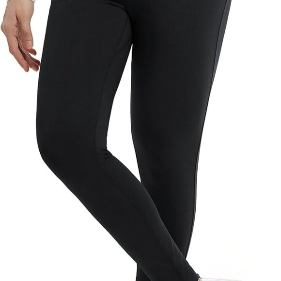 Luxury Women's 4-Way Stretch Skinny Dress Pants with Zipper Pockets – Black